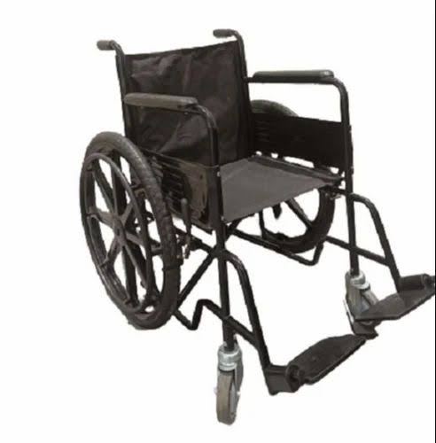 Stainless Steel Manual Folding Wheelchair